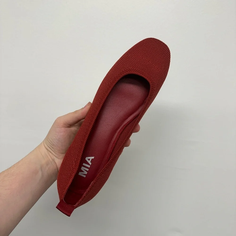 MIA Rasia Red Flats - Size 8.5 - Picture 8 of 9